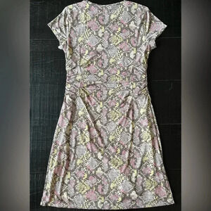 Nine West Snake Print Dress SZ M